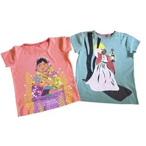 Piccolina Malala Yousafzai & Harriet Tubman Short Sleeve T-Shirts Junior Sz Med